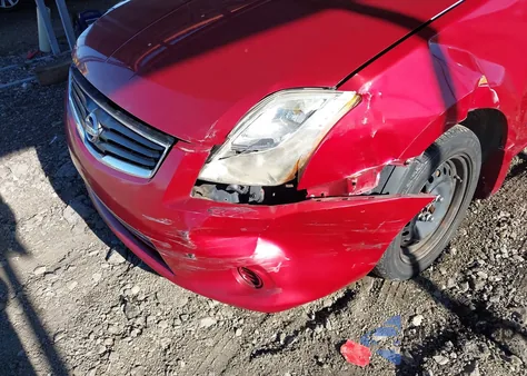 2010 Nissan Sentra 2.0S from USA, damaged, VIN 3N1AB6AP1AL654106
